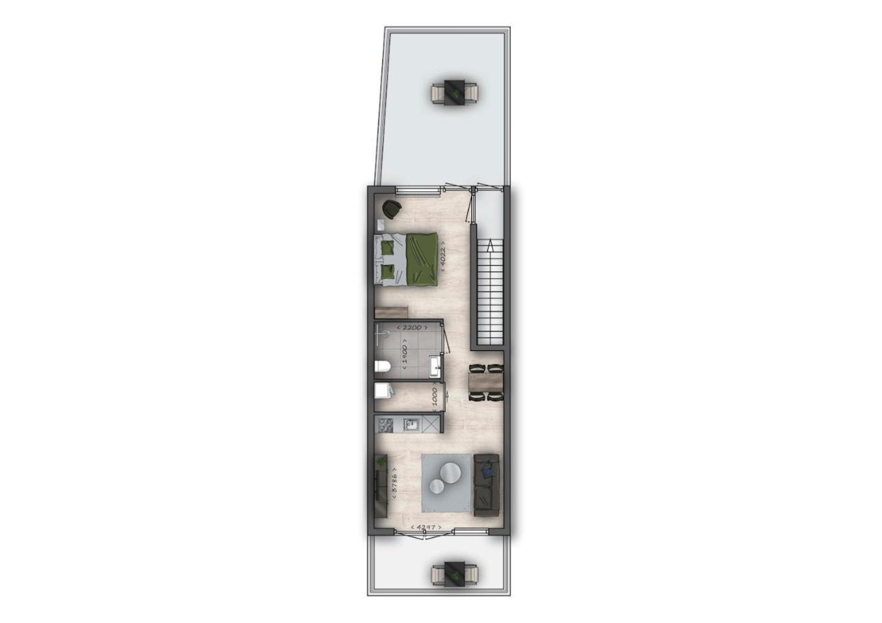 Apartment Sunny 45m2 Penthouse With Balcony And Terrace - R65c Eindhoven